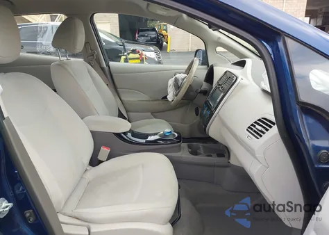 2017 Nissan Leaf Sv из США, поврежденный, VIN 1N4BZ0CP2HC301330